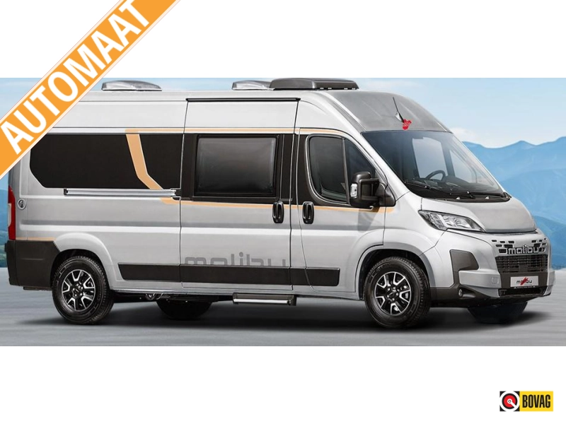 Malibu Van Two Rooms 640 LERB Lengtebedden, automaat