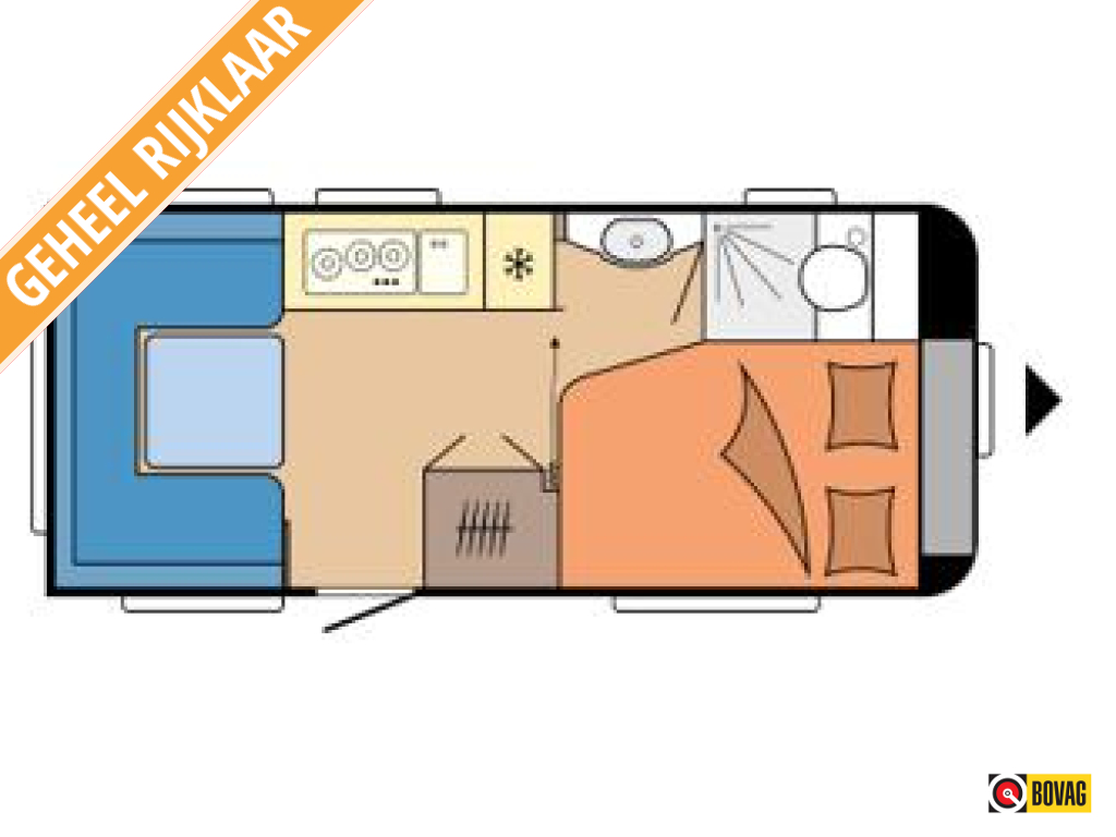 Hobby Excellent Edition 460 UFE mover-voortent