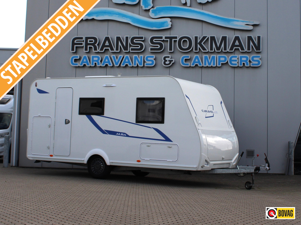 Caravelair Alba 426 stapelbed en voortent