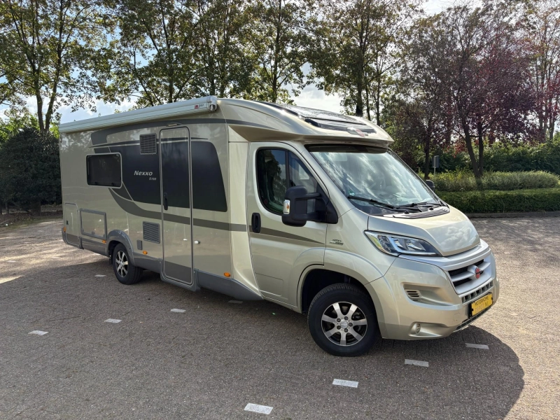 Bürstner Nexxo T 720 GOLD Lage lengte bedden